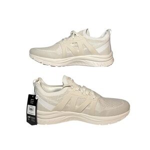 NEW! Avia Men's Quickflash Running Sneakers Cream & White Shoes Size 13